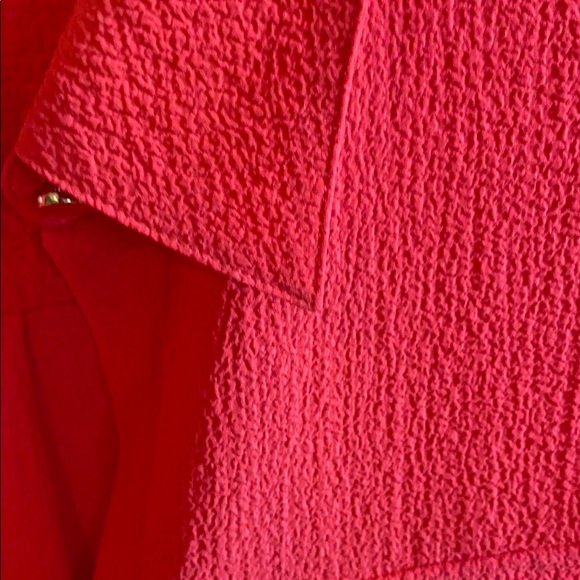 Chico’s Salmon Color LS Tunic Top Sz 0 - Picture 7 of 8